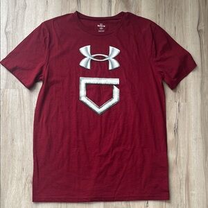 Under Armour Maroon Graphic Tee